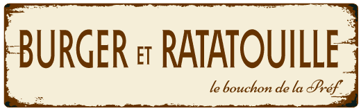 Burger et Ratatouille